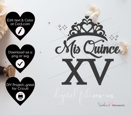 Mis Quince Png Svg