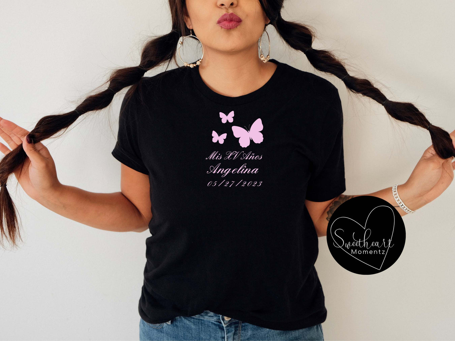 Butterfly Mis Quince Png Svg