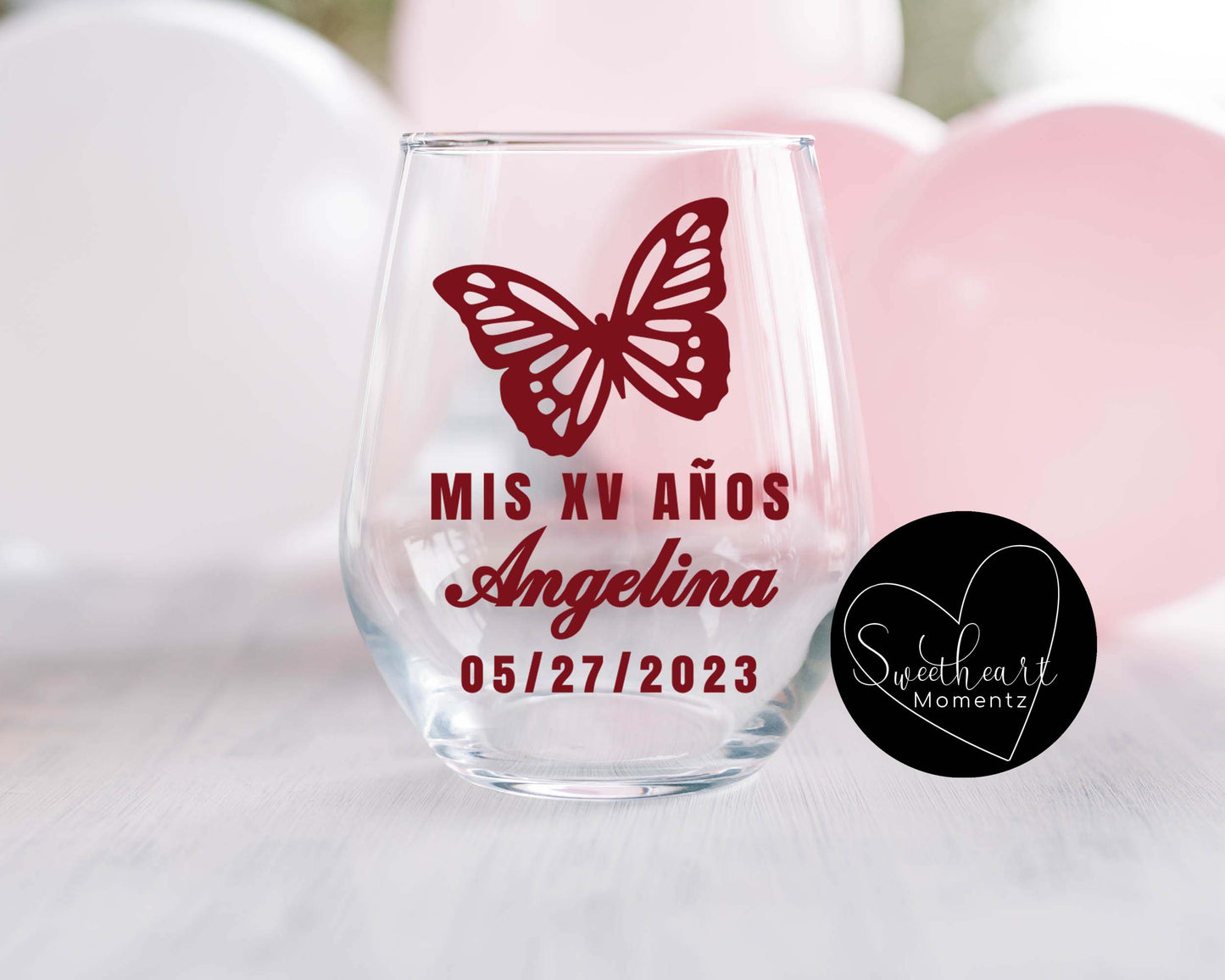 Butterfly Mis Quince Png Svg